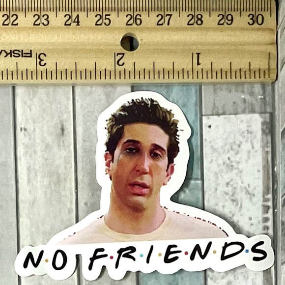 🌀10/$10🌀 Friends Reusable Waterproof Vinyl Sticker Decal - Picture 1 of 1